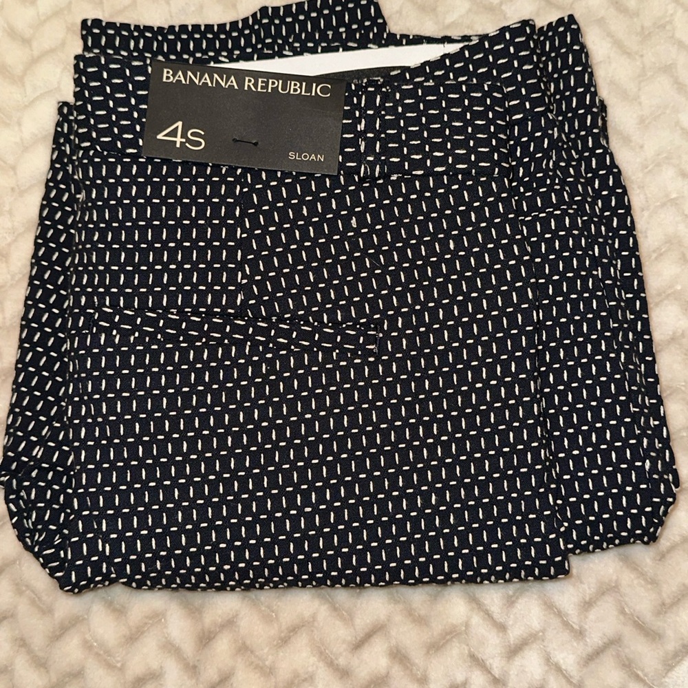 *NEW* Banana Republic Sloan Pants Sz: 4S